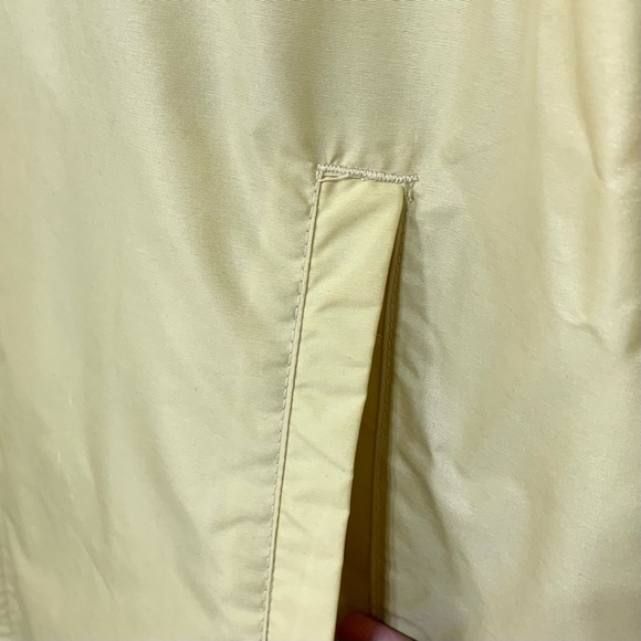NWOT Mossimo Men’s Yellow Unlined Windbreaker Light Jacket Size XL - Picture 7 of 11